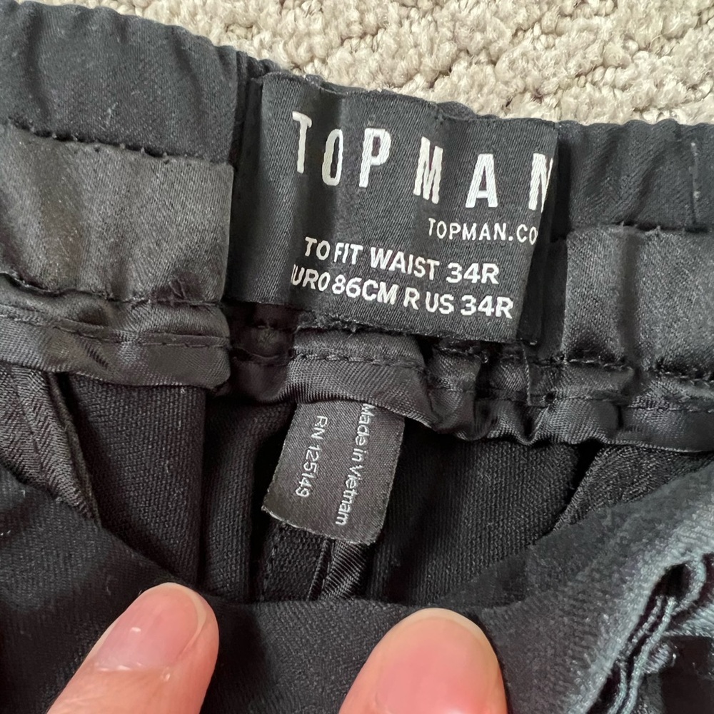 Topman drawstring pants